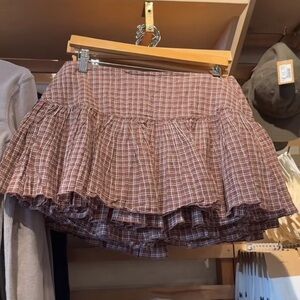 Brandy Melville Brown Skirt